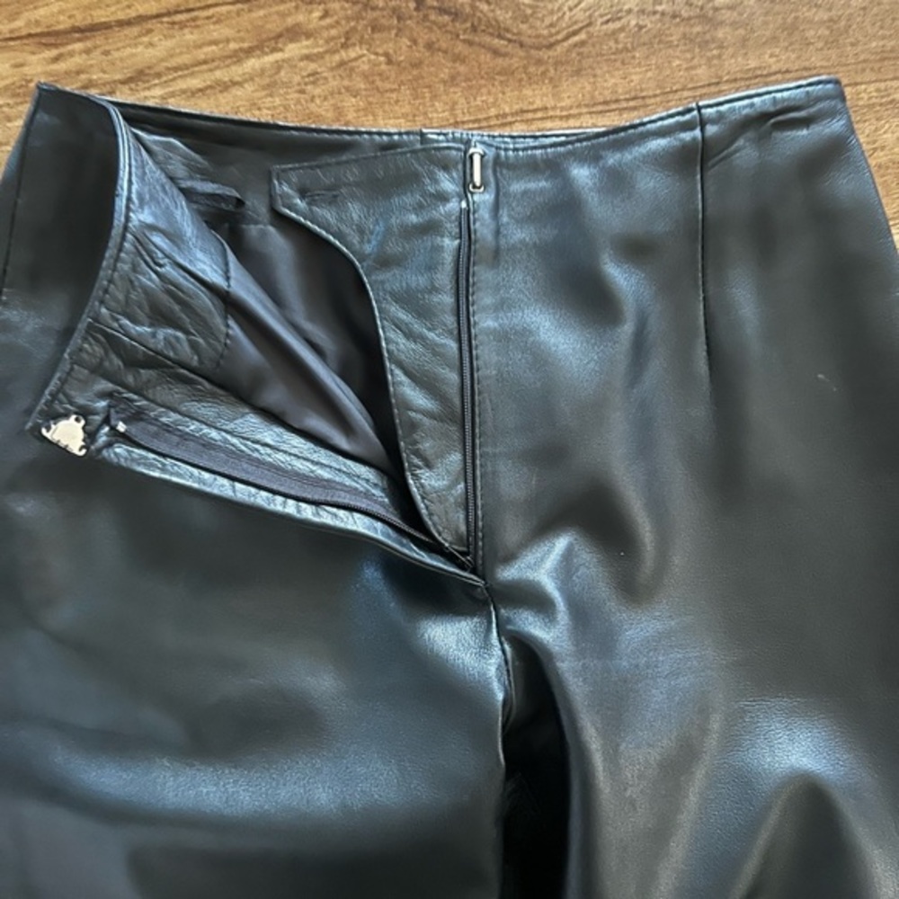 Vintage Leather Pants - Picture 6 of 12
